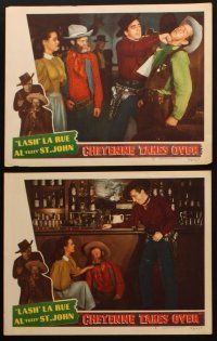 6d920 CHEYENNE TAKES OVER 6 LCs '47 Lash La Rue, Al Fuzzy St. John, western mystery!