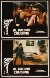 6d215 CRUISING 8 LCs '80 William Friedkin, undercover cop Al Pacino pretends to be gay!