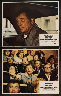 6d316 FRIENDS OF EDDIE COYLE 8 LCs '73 Robert Mitchum lives in a grubby, violent, dangerous world!