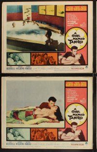 6d326 GIRL NAMED TAMIKO 8 LCs '62 John Sturges, Laurence Harvey used women without shame!