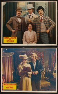 6d366 HARRY & WALTER GO TO NEW YORK 8 LCs '76 Michael Caine, Elliott Gould, James Caan, Cassidy!