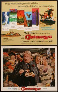 6d033 IN SEARCH OF THE CASTAWAYS 9 LCs R78 Jules Verne, Hayley Mills in an avalanche of adventure!