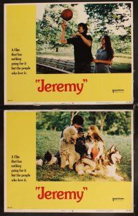6d427 JEREMY 8 LCs '73 Robby Benson, Glynnis O'Connor, the first time you fall in love!