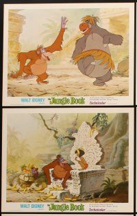 6d945 JUNGLE BOOK 6 LCs R78 Walt Disney cartoon classic, great images of Mowgli & friends!