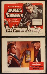 6d442 KISS TOMORROW GOODBYE 8 LCs '50 James Cagney, hotter than he was in White Heat!