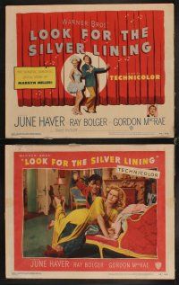 6d472 LOOK FOR THE SILVER LINING 8 LCs '49 June Haver & Ray Bolger dancing, Gordon MacRae