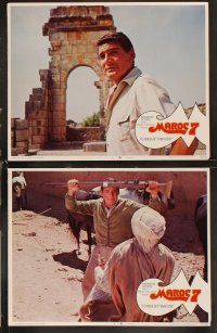 6d492 MAROC 7 8 LCs '67 Gene Barry, Denholm Elliott, Cyd Charisse & Elsa Martinelli in Morocco!