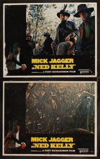 6d850 NED KELLY 7 LCs '70 Mick Jagger as legendary Australian bandit, Tony Richardson!