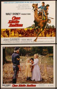 6d039 ONE LITTLE INDIAN 9 LCs '73 Disney, James Garner, Vera Miles, wacky camels!