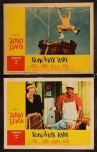 6d623 ROCK-A-BYE BABY 8 LCs '58 Jerry Lewis, Marilyn Maxwell, Reginald Gardiner