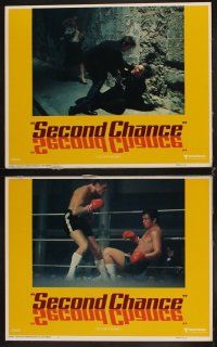 6d644 SECOND CHANCE 8 LCs '77 pretty Catherine Deneuve, Anouk Aimee, directed by Claude Lelouch!