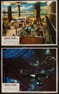 6d687 STAR TREK 8 LCs '79 William Shatner, Leonard Nimoy, DeForest Kelly, Persis Khambatta