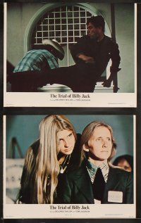 6d755 TRIAL OF BILLY JACK 8 LCs '74 Tom Laughlin in the title role, Delores Taylor!