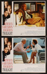 6d896 TWILIGHT 7 LCs '97 Paul Newman, Susan Sarandon, Gene Hackman, Stockard Channing
