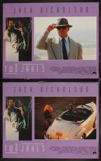 6d760 TWO JAKES 8 LCs '90 Jack Nicholson, Harvey Keitel, Meg Tilly, Madeleine Stowe