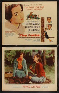 6d761 TWO LOVES 8 LCs '61 Shirley MacLaine, Laurence Harvey, Jack Hawkins