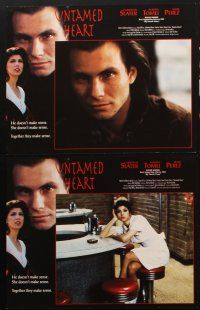 6d971 UNTAMED HEART 6 LCs '93 romantic images of Christian Slater & Marisa Tomei!