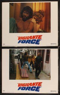 6d774 VIGILANTE FORCE 8 LCs '76 Kris Kristofferson, Jan-Michael Vincent & sexy Victoria Principal!