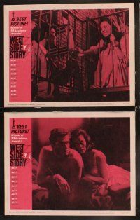 6d790 WEST SIDE STORY 8 LCs R62 Academy Award winning classic musical, directed by Robert Wise!