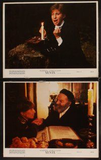 6d807 YENTL 8 LCs '83 star & director Barbra Streisand w/Mandy Patinkin, nothing's impossible!