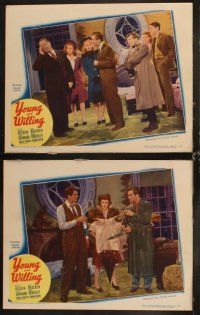 6d911 YOUNG & WILLING 7 LCs '43 William Holden, pretty Susan Hayward, Bracken!