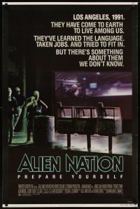 6g037 ALIEN NATION 1sh '88 they've come to Earth to live among us, they learned our language!