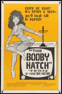 6g134 BOOBY HATCH 1sh '75 Rudy Ricci, Sharon Joy & her life in an x-rated love factory!