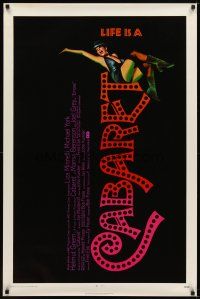 6g158 CABARET 1sh '72 singing & dancing Liza Minnelli in Nazi Germany, directed by Bob Fosse!