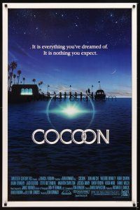 6g188 COCOON 1sh '85 Ron Howard classic, Don Ameche, Wilford Brimley, Tawnee Welch