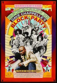 6g225 DAVE CHAPPELLE'S BLOCK PARTY 1sh '05 Kanye West, Mos Def, Talib Kweli!