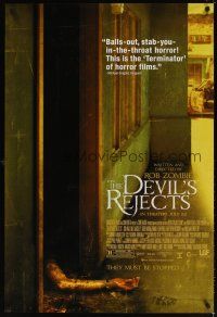 6g237 DEVIL'S REJECTS advance 1sh '05 Rob Zombie directed, they must be stopped!