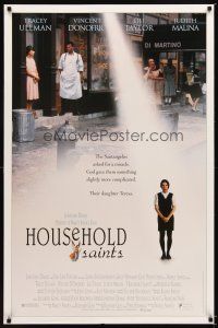 6g413 HOUSEHOLD SAINTS 1sh '93 Tracey Ullman, Vincent D'Onofrio, Lili Taylor!