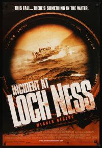 6g426 INCIDENT AT LOCH NESS video 1sh '04 creepy image, there's something in the water!