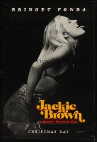 6g451 JACKIE BROWN teaser 1sh '97 Quentin Tarantino, image of sexy Bridget Fonda!