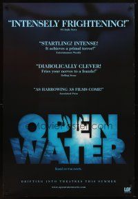 6g565 OPEN WATER teaser DS 1sh '03 Blanchard Ryan, Daniel Travis, who will save you!
