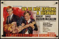 6e361 ONE OF OUR SPIES IS MISSING Belgian '66 Robert Vaughn, David McCallum, The Man from UNCLE!