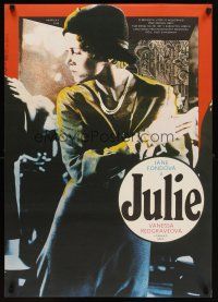 6e507 JULIA Czech 23x33 '78 Vanessa Redgrave, artwork of Jane Fonda by Ziegler!