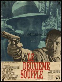 6e178 SECOND BREATH French 23x32 '66 Jean-Pierre Melville's Le Deuxieme Souffle, Lino Ventura!