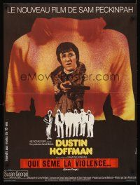 6e181 STRAW DOGS French 23x32 '72 Dustin Hoffman & Susan George, directed by Sam Peckinpah!