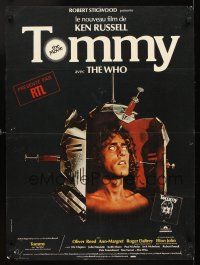 6e182 TOMMY French 23x32 '75 The Who, different Boumendil art of Roger Daltrey!