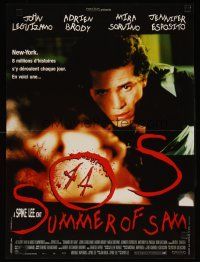 6e203 SUMMER OF SAM French 15x21 '99 Spike Lee directed, cool image of John Leguizamo!