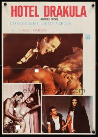 6e410 DRACULA BLOWS HIS COOL Yugoslavian '79 vampire fashion photographer, sexy different images!