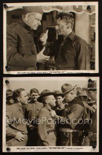 6f779 FIGHTING 69th 2 8x10 stills '40 WWI soldiers James Cagney, Pat O'Brien & Alan Hale!