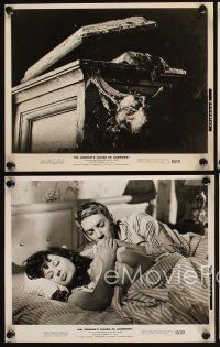 6f579 DR. TERROR'S HOUSE OF HORRORS 4 8x10 stills '65 Donald Sutherland, Peter Cushing