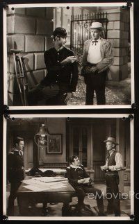 6f580 DRUM BEAT 4 8x10 stills '54 great images of Alan Ladd, directed by Delmer Daves!