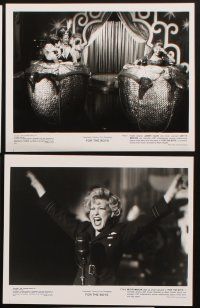 6f306 FOR THE BOYS 8 8x10 stills '91 Bette Midler entertains troops in WWII, James Caan, Segal