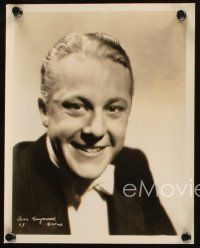 6f589 GENE RAYMOND 4 8x10 stills '30s-40s great head & shoulders portraits!