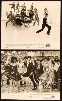 6f263 GREASE 10 8x10 stills '78 John Travolta, Olivia Newton-John, Didi Conn, Frankie Avalon