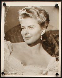 6f506 INGRID BERGMAN 5 8x10 stills '40s-50s great portraits of the pretty Swedish actress!