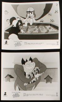 6f462 POUND PUPPIES & THE LEGEND OF BIG PAW 6 8x10 stills '88 cute canine cartoon images!